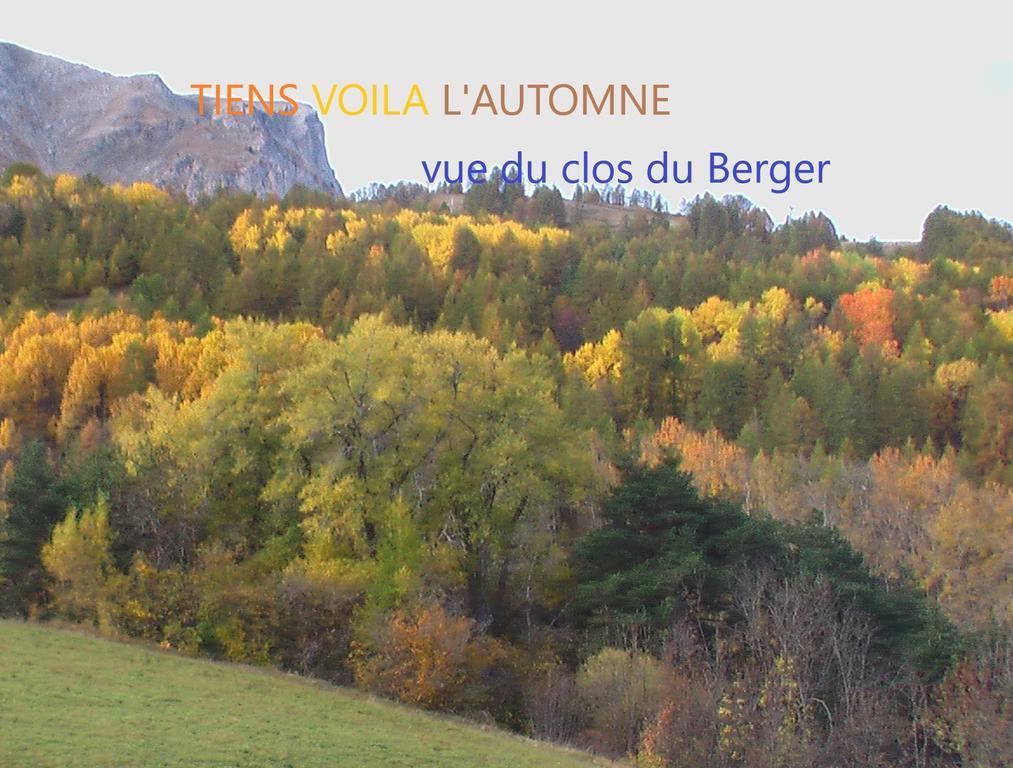 Le Clos Du Berger Le Sauze Εξωτερικό φωτογραφία